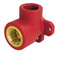 Wall mounted adaptor in PP-R Red pipe B1